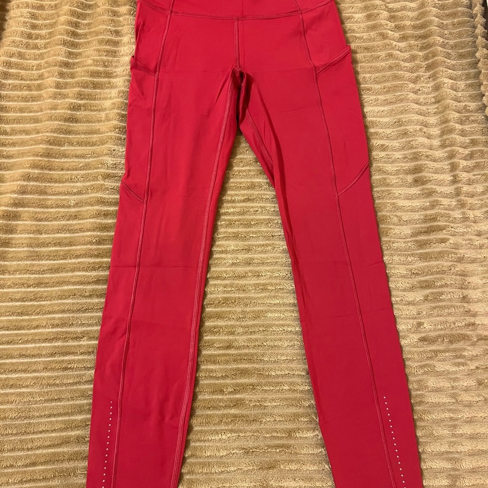Hot pink Lululemon leggings